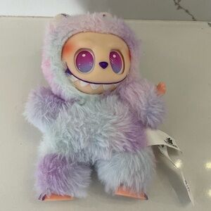Pastel Purple & Pink Plush Labubu